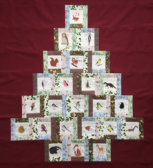 Woodland wildlife advent calendar