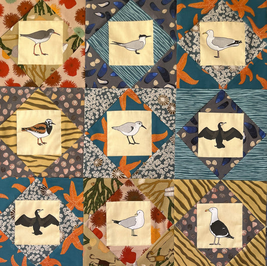 Economy block - Seashore quilt