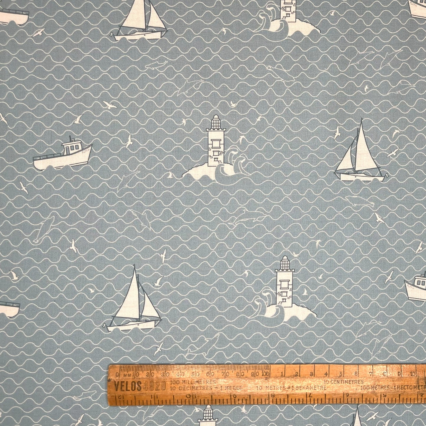 Coquet lighthouse fabric fat quarter