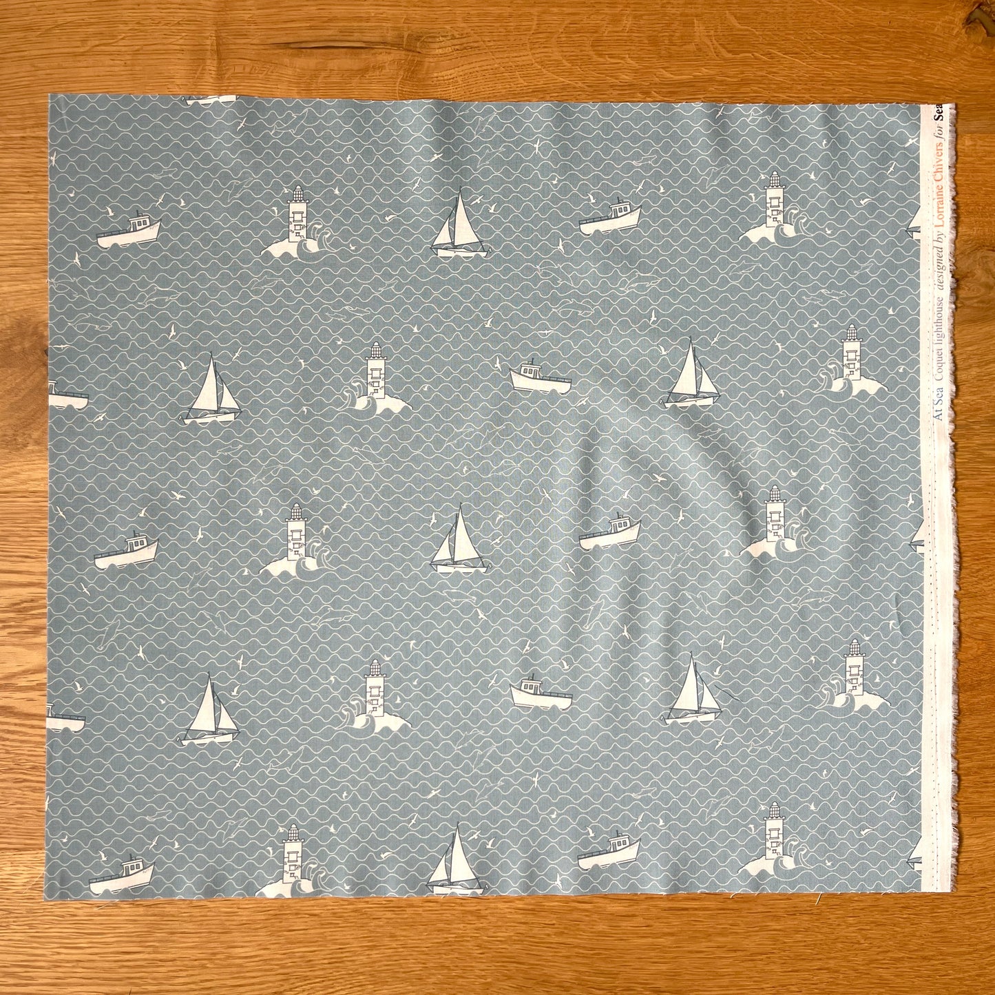 Coquet lighthouse fabric fat quarter