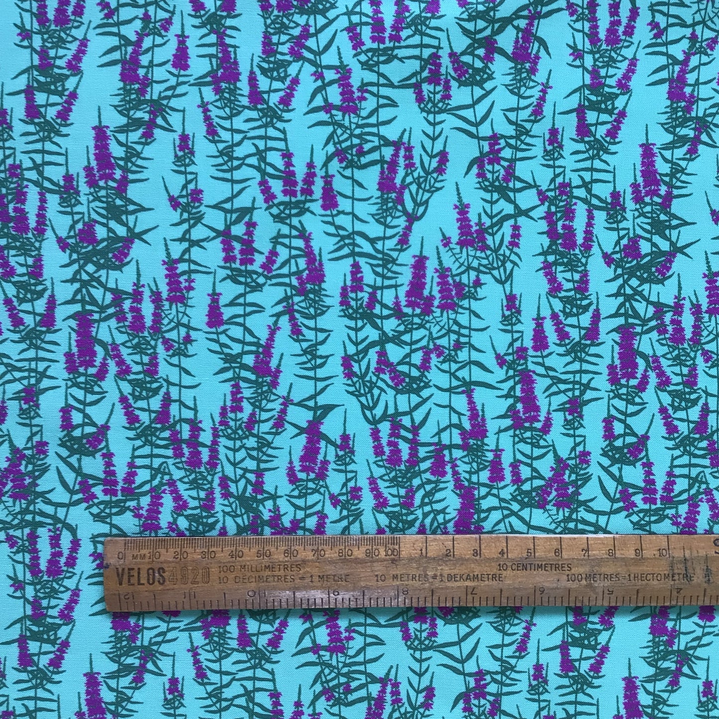 Purple loosestrife fat quarter