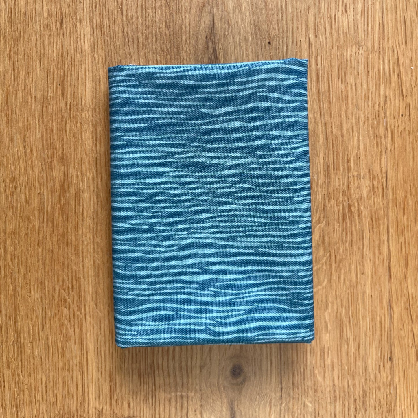 Calm sea fat quarter - blue-grey background