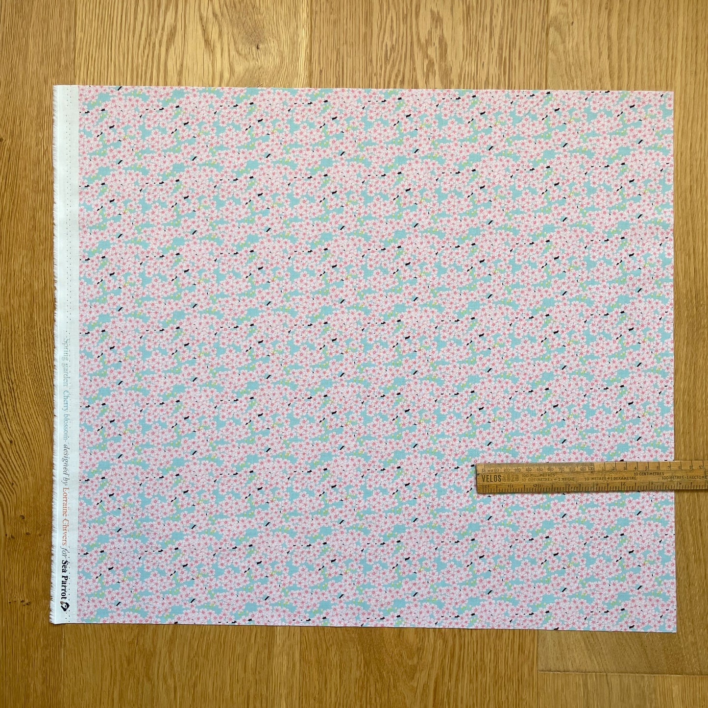 Cherry blossom fabric fat quarter