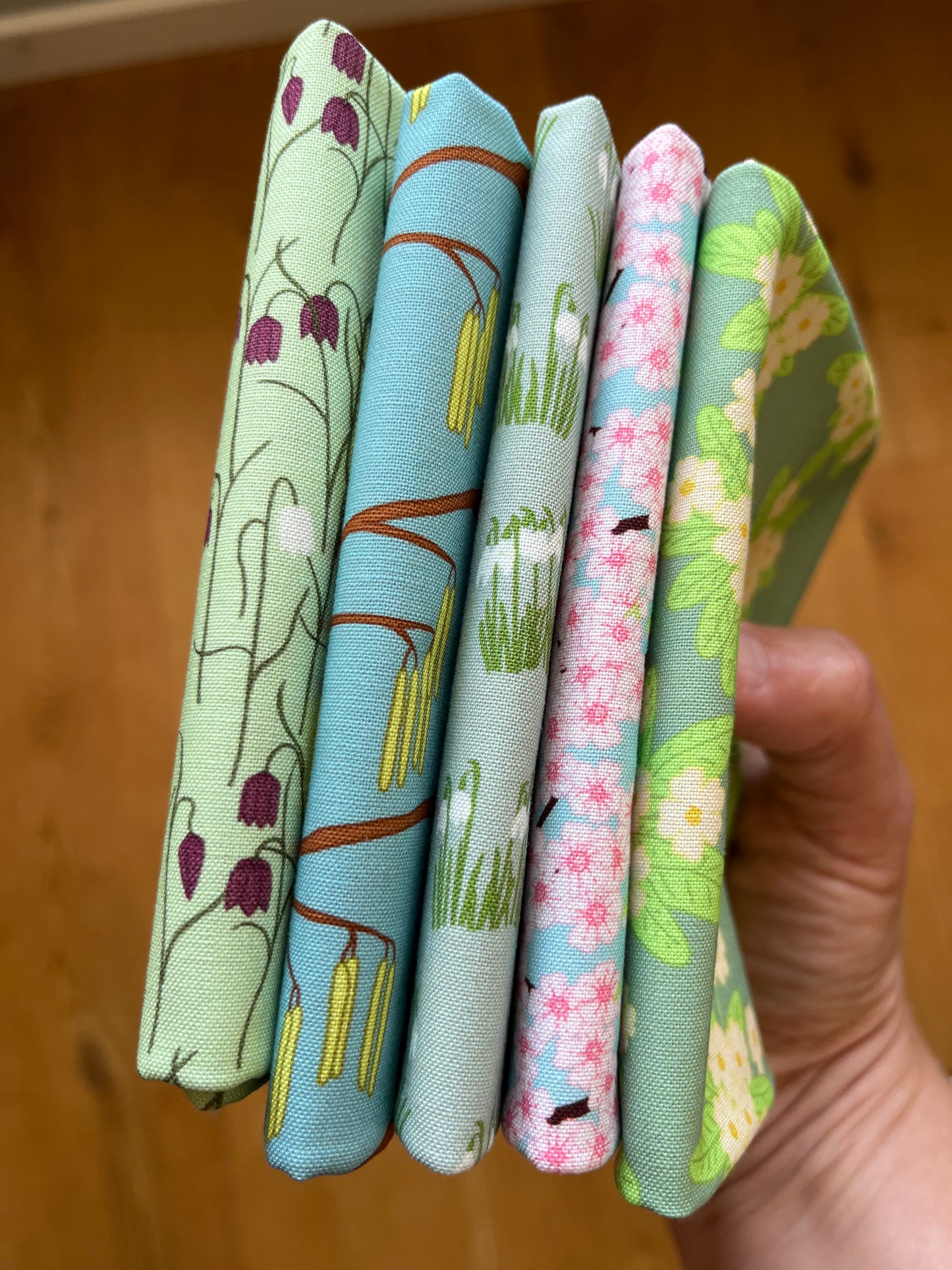 Cherry blossom fabric fat quarter