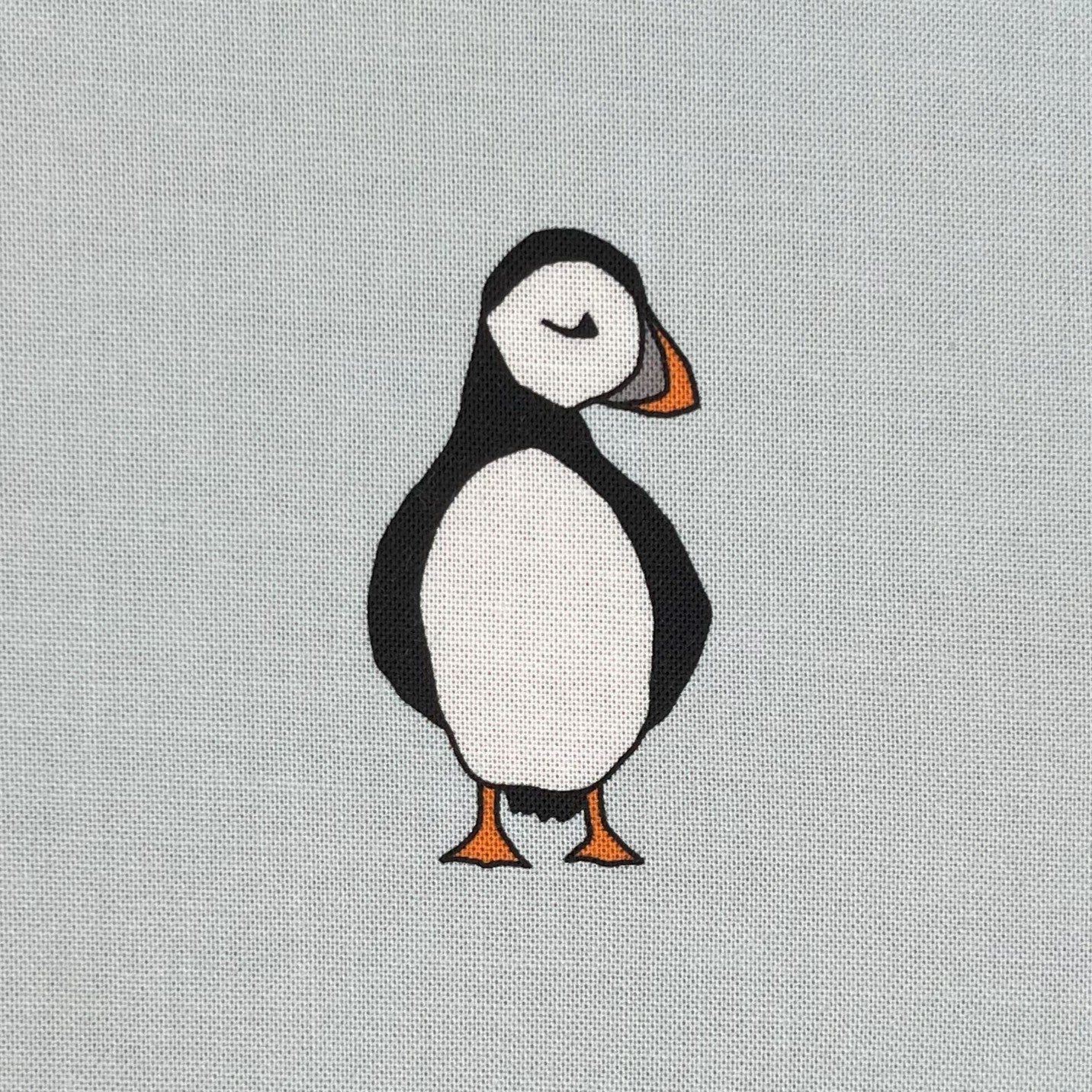 Puffin fabric panel - 12 images