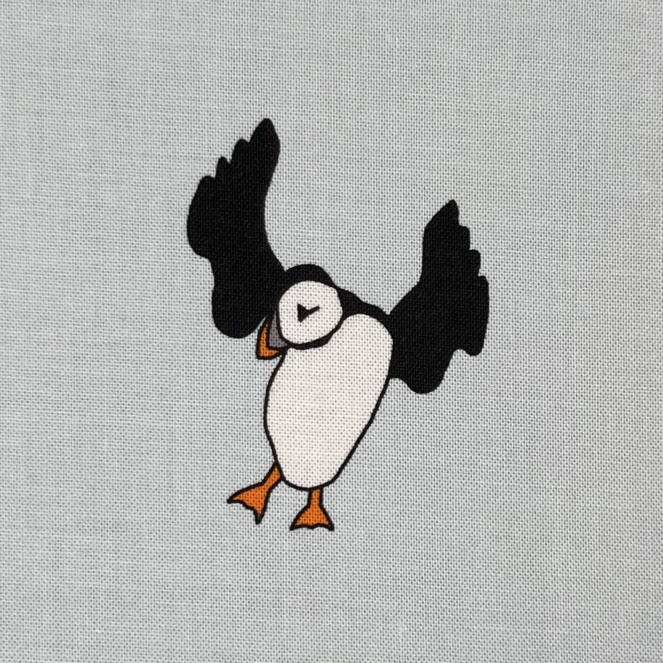 Puffin fabric panel - 12 images