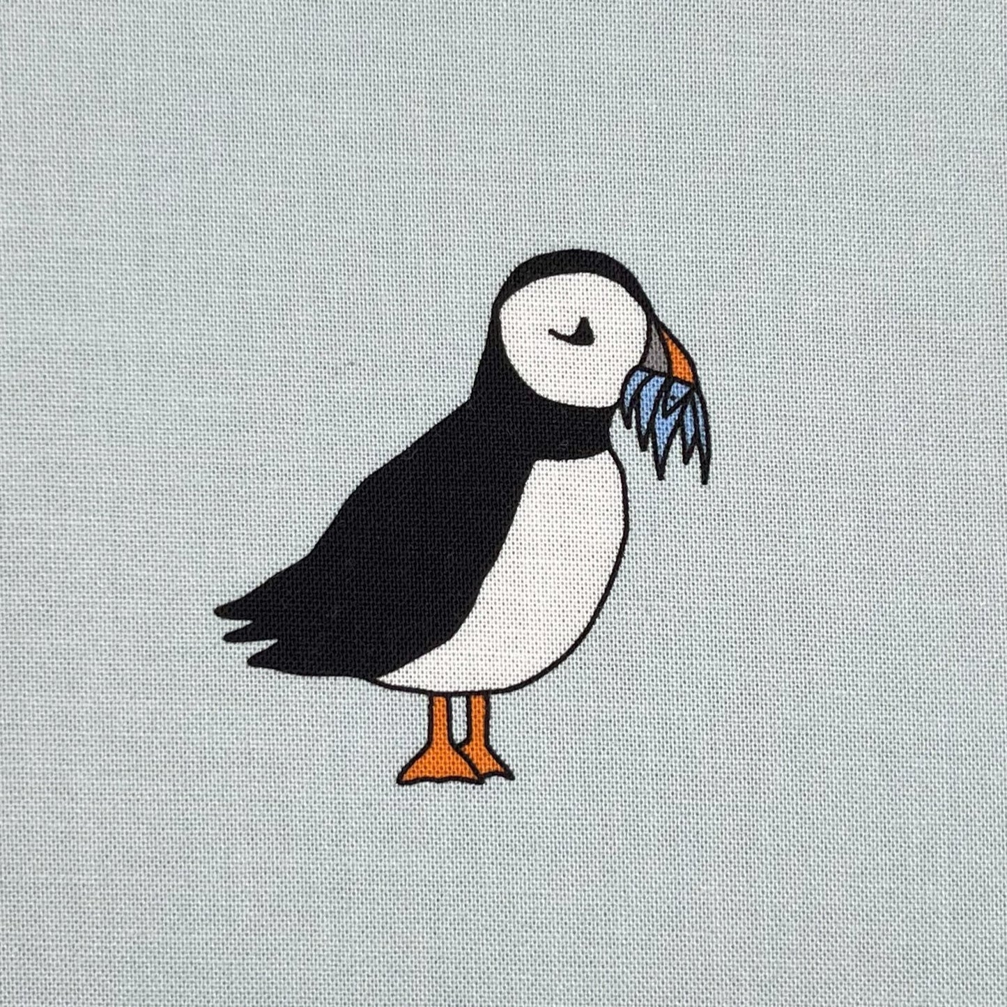 Puffin fabric panel - 12 images