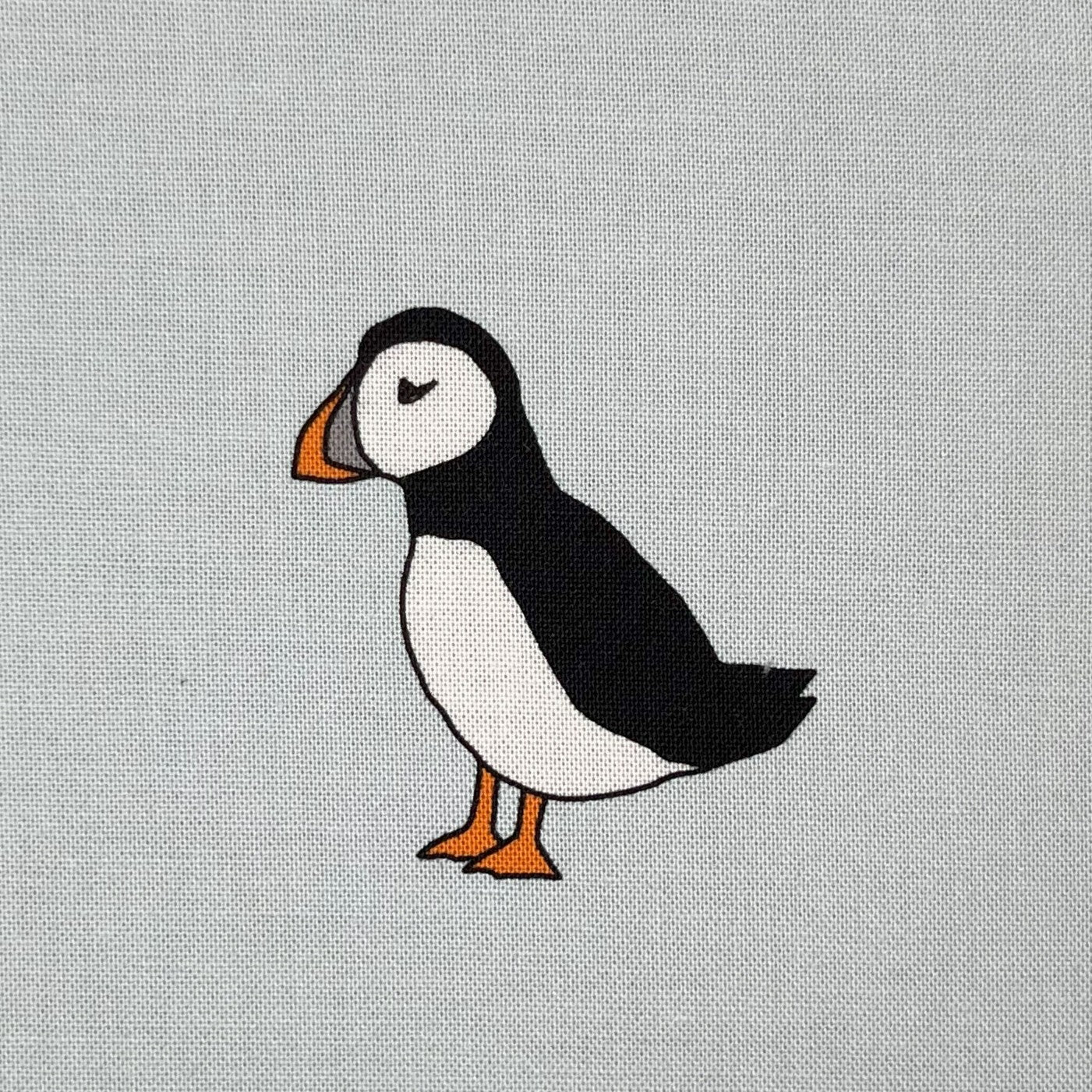 Puffin fabric panel - 12 images