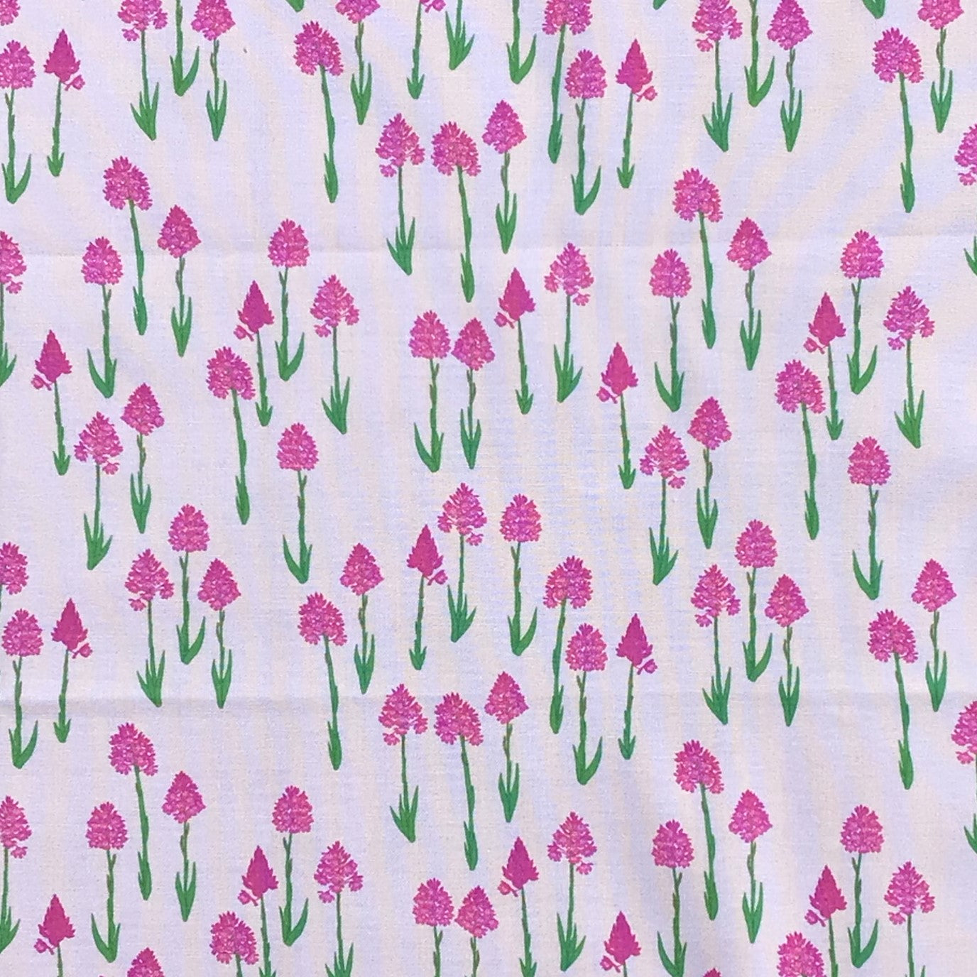 Pyramidal orchid fat quarter