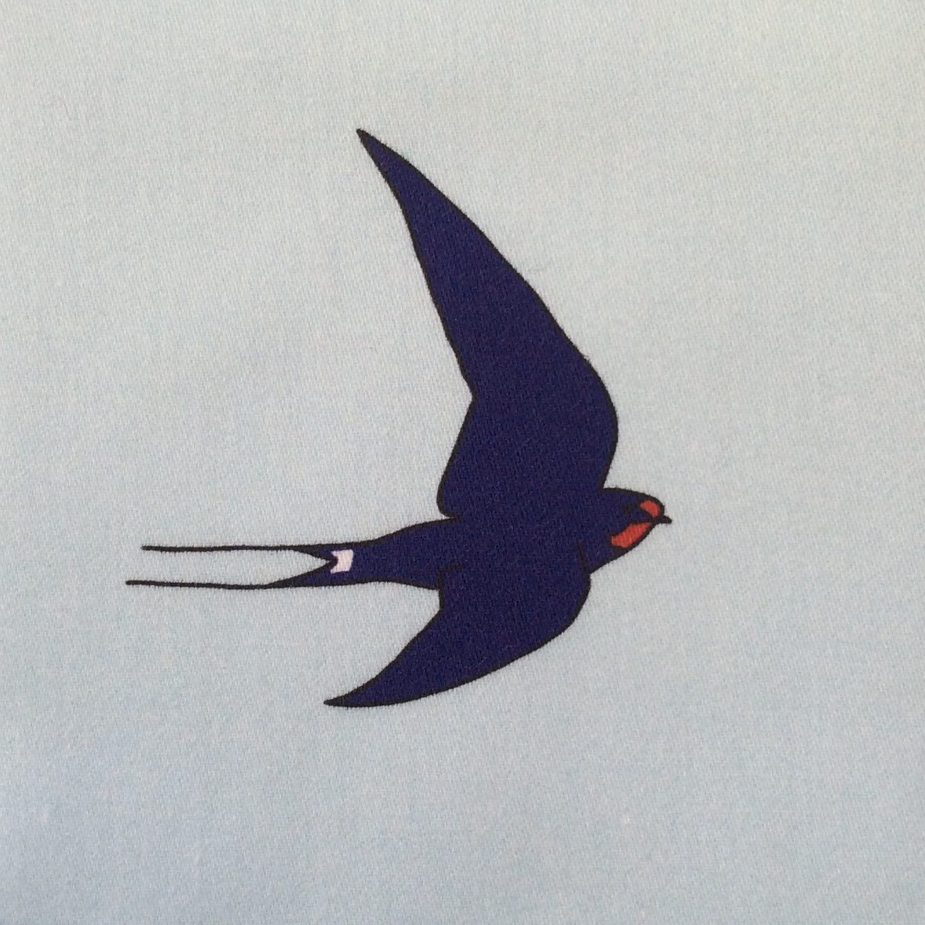 Swallow fabric strip, 6 images