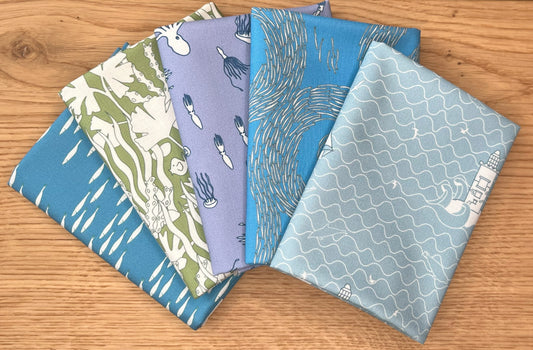 At Sea fat quarter bundle - 5 designs