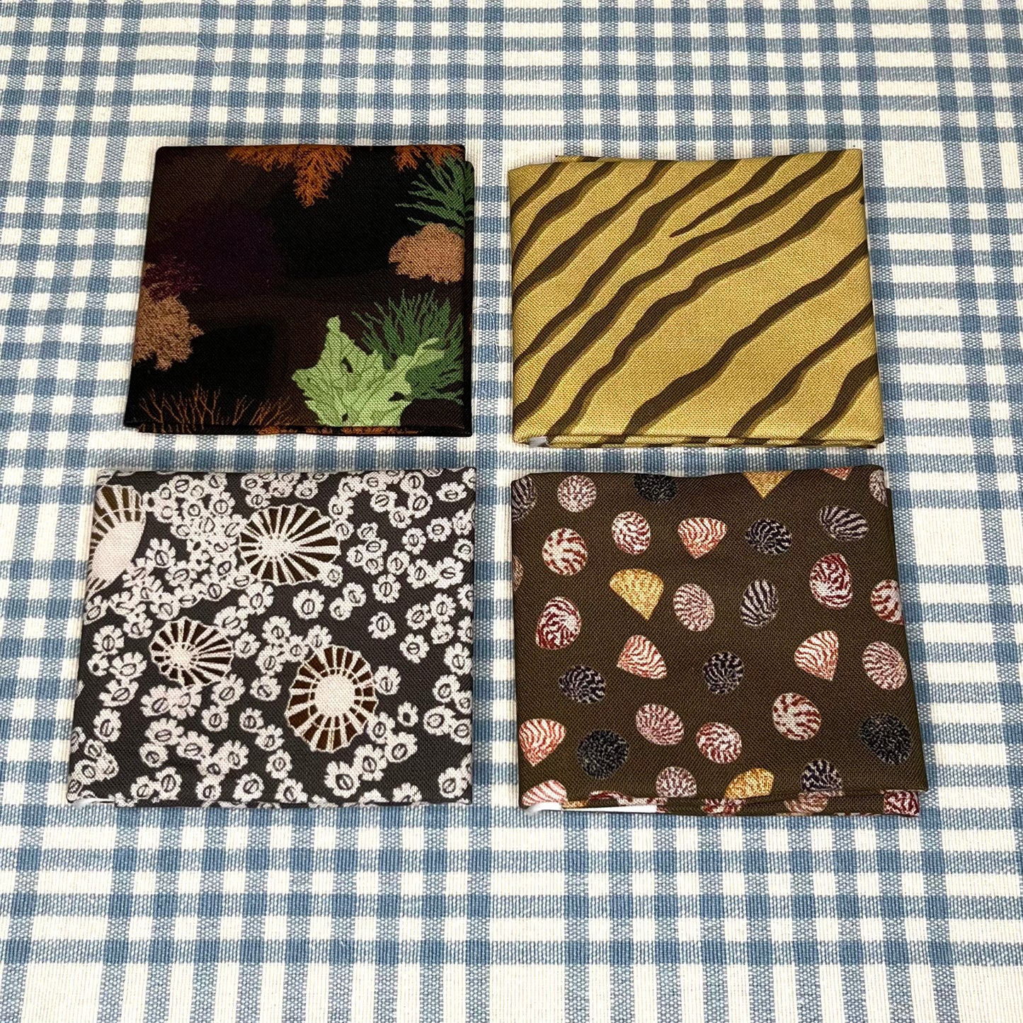 Mini hexie fabric sets