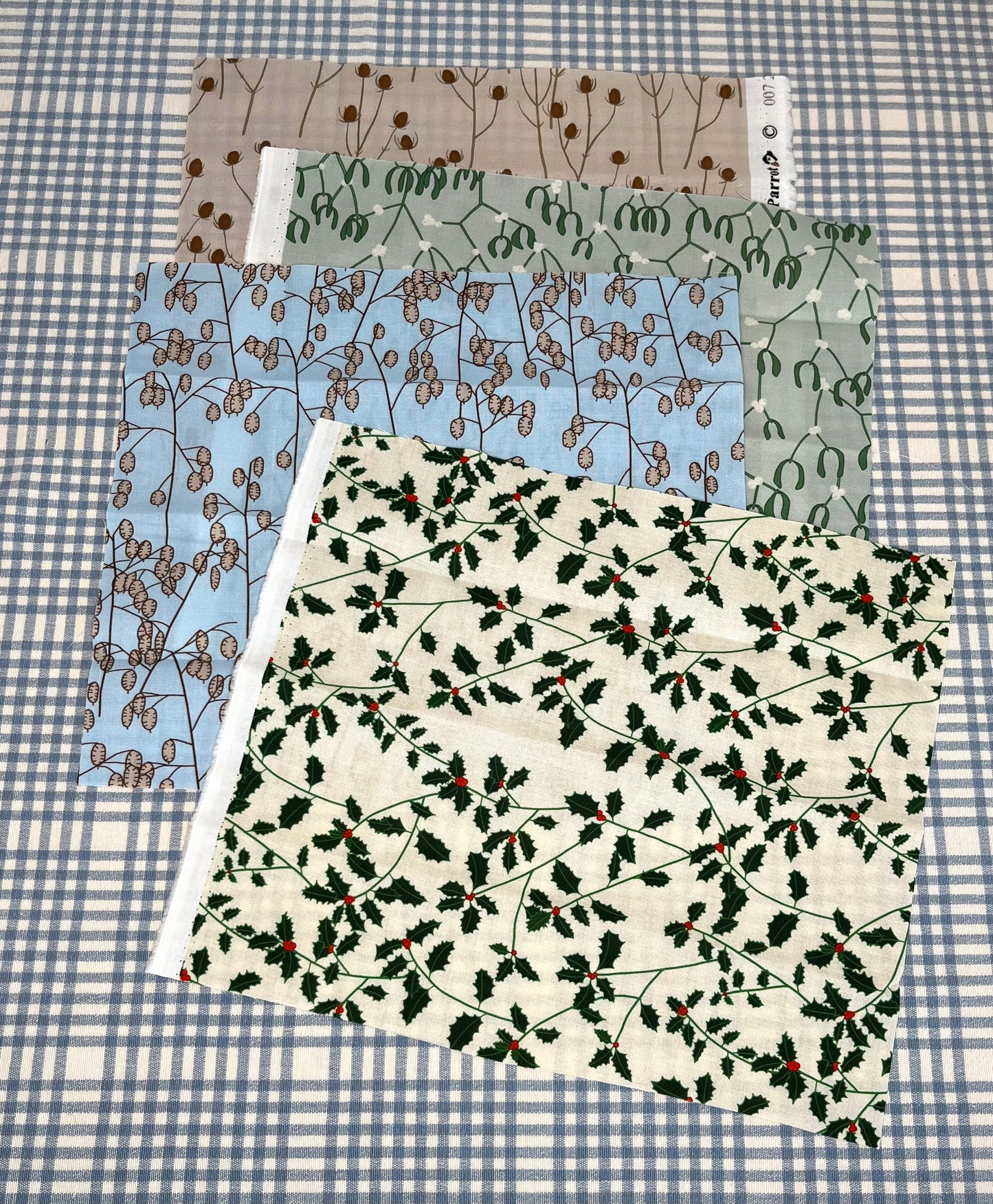 Mini hexie fabric sets