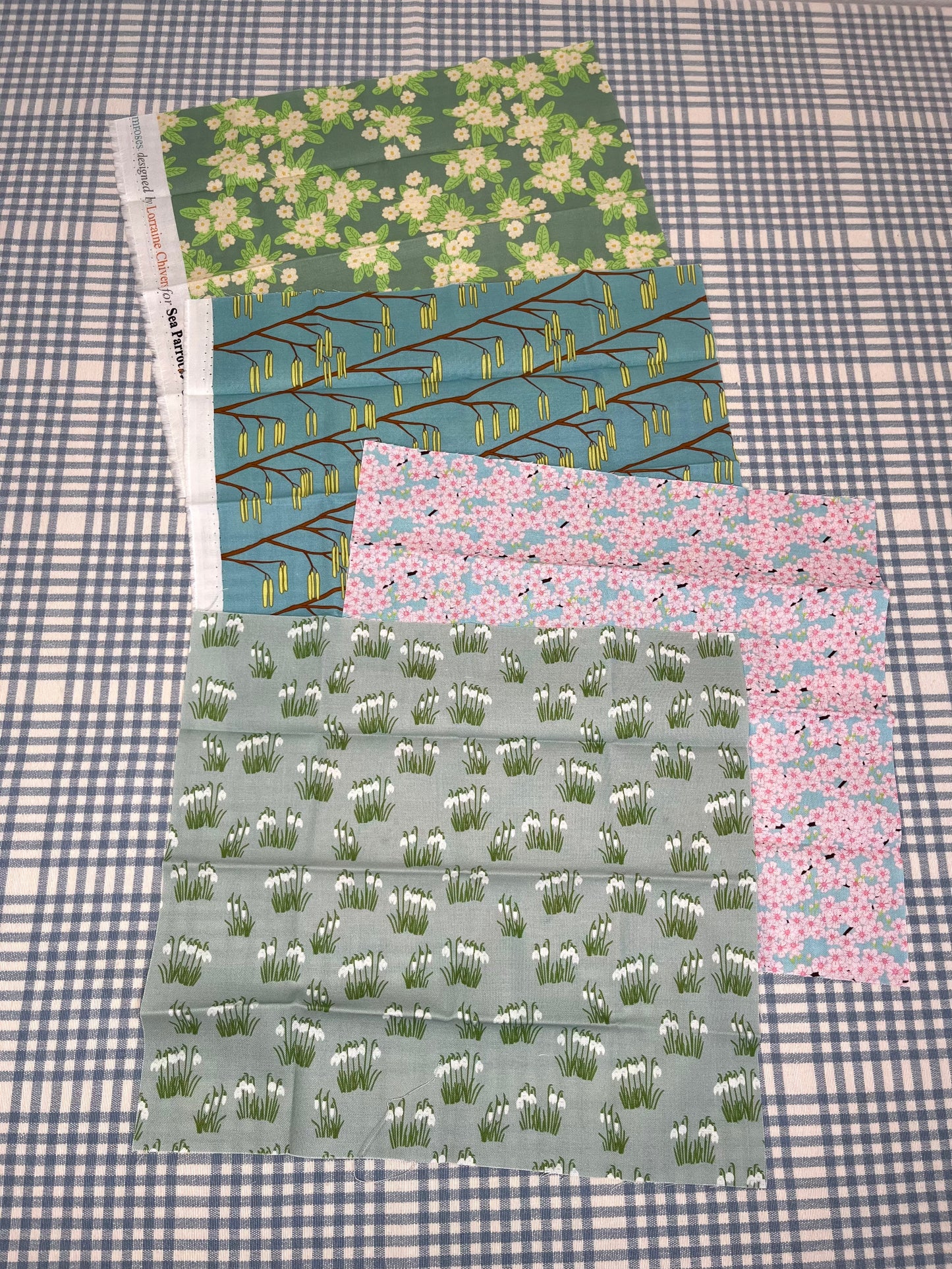 Mini hexie fabric sets