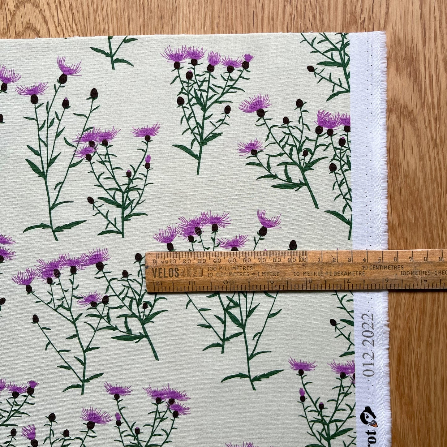 Knapweed fat quarter