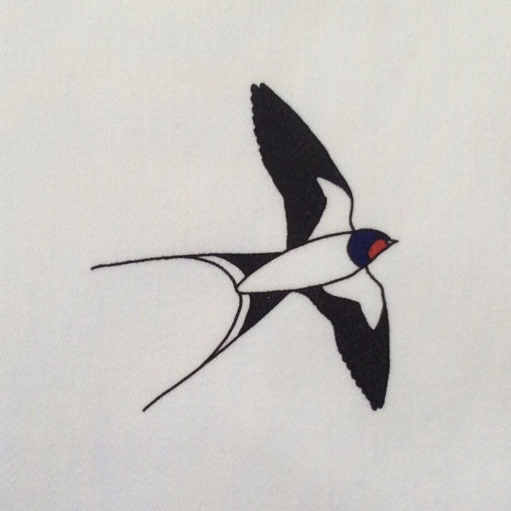 Four seasons bird fabric strips